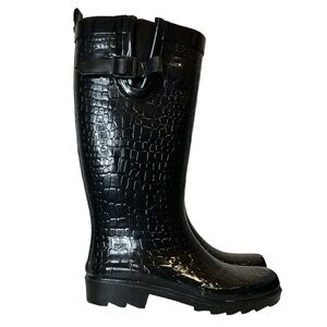 Capelli of New York Black Rain Boots